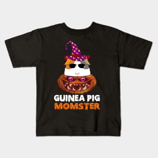 Guinea Pig Momster Halloween (4) Kids T-Shirt